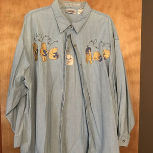 Winnie-the-Pooh denim blouse